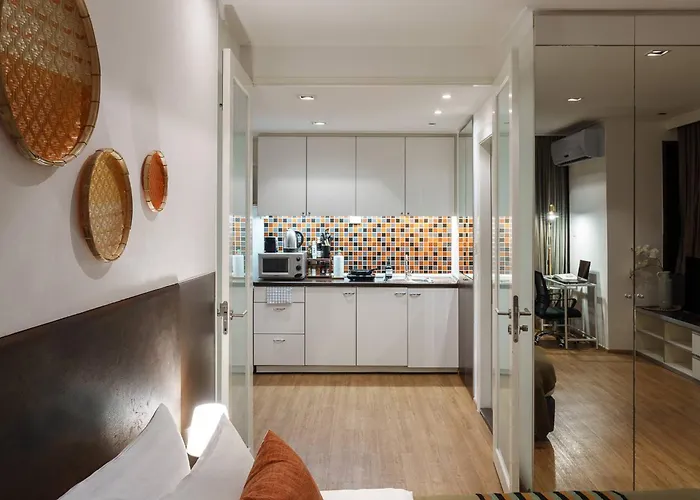 Wander Nana - King Bed Apartment By Benjakitti Park Bangkok