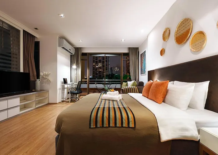 Wander Nana - King Bed Apartment By Benjakitti Park Apartamento Bangkok