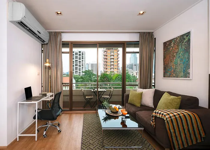 Wander Nana - King Bed Apartment By Benjakitti Park Apartamento *